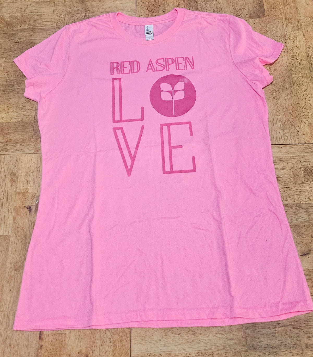 Fitted LADIES 2XL District - DTF LOVE logo