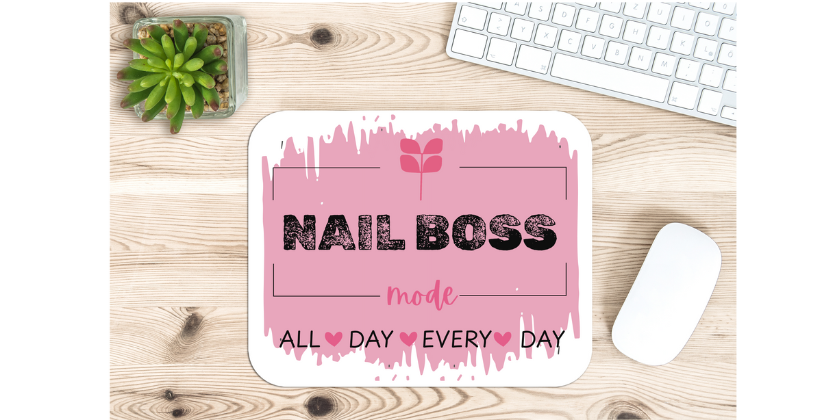 Red Aspen Mouse Pad - NAIL BOSS