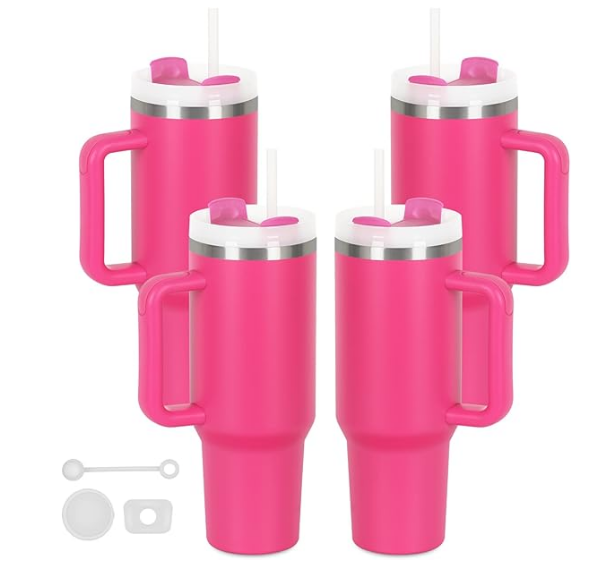40 OZ TUMBLER - HOT PINK