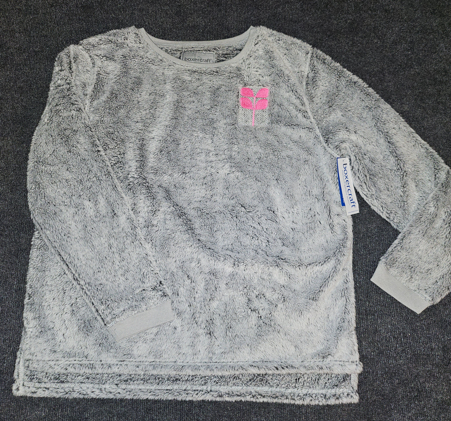 FZ03 Frosty Gray 2XL Ladies - Embroidered aspen leaf