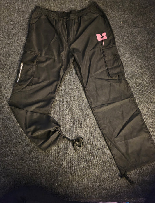 2XL Cargo Pants - Glitter DTF Aspen Leaf