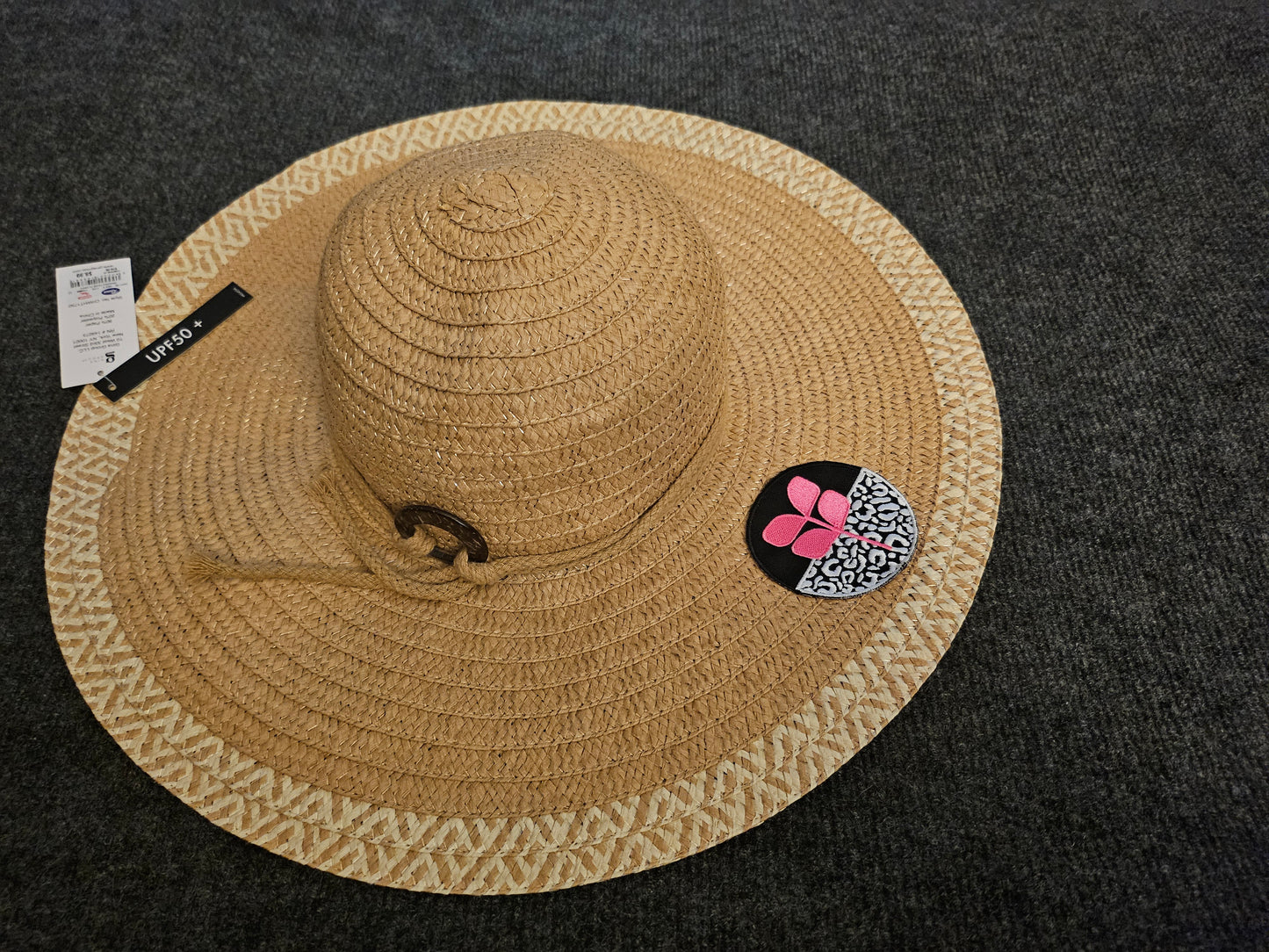 #4 SUN HAT - EMBROIDERED PATCH