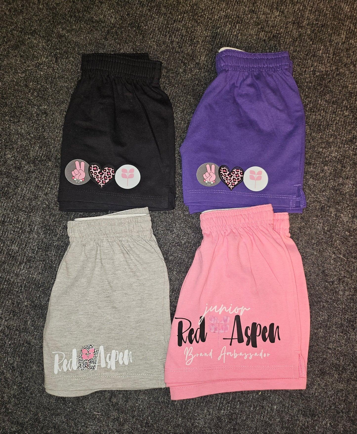 #3 YGST311 YOUTH SMALL 6/8 SHORTS - DTF LOGO