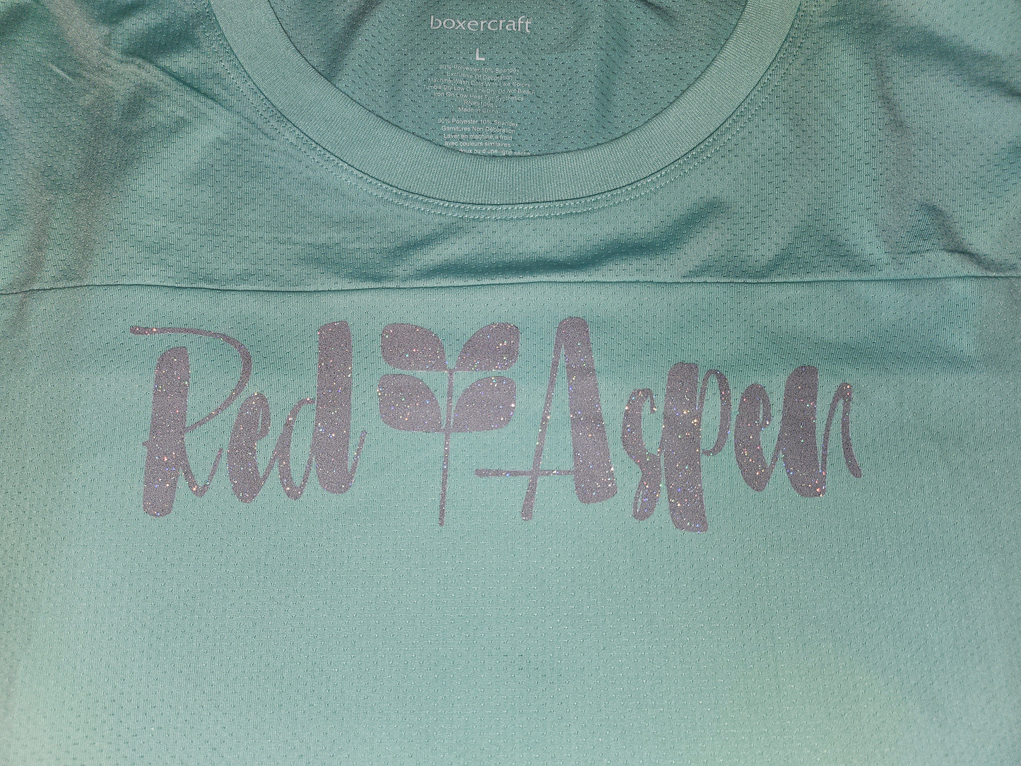 #6 M10 LADIES LARGE JERSEY - GLITTER DTF