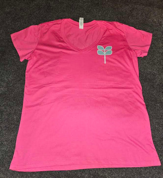 #7 200RV LADIES 2XL RETAIL FIT - DTF TEAL ASPEN LEAF