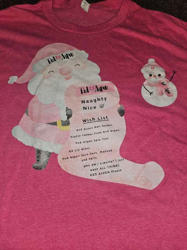#38 FRUIT OF THE LOOM UNISEX XL - GLITTER DTF