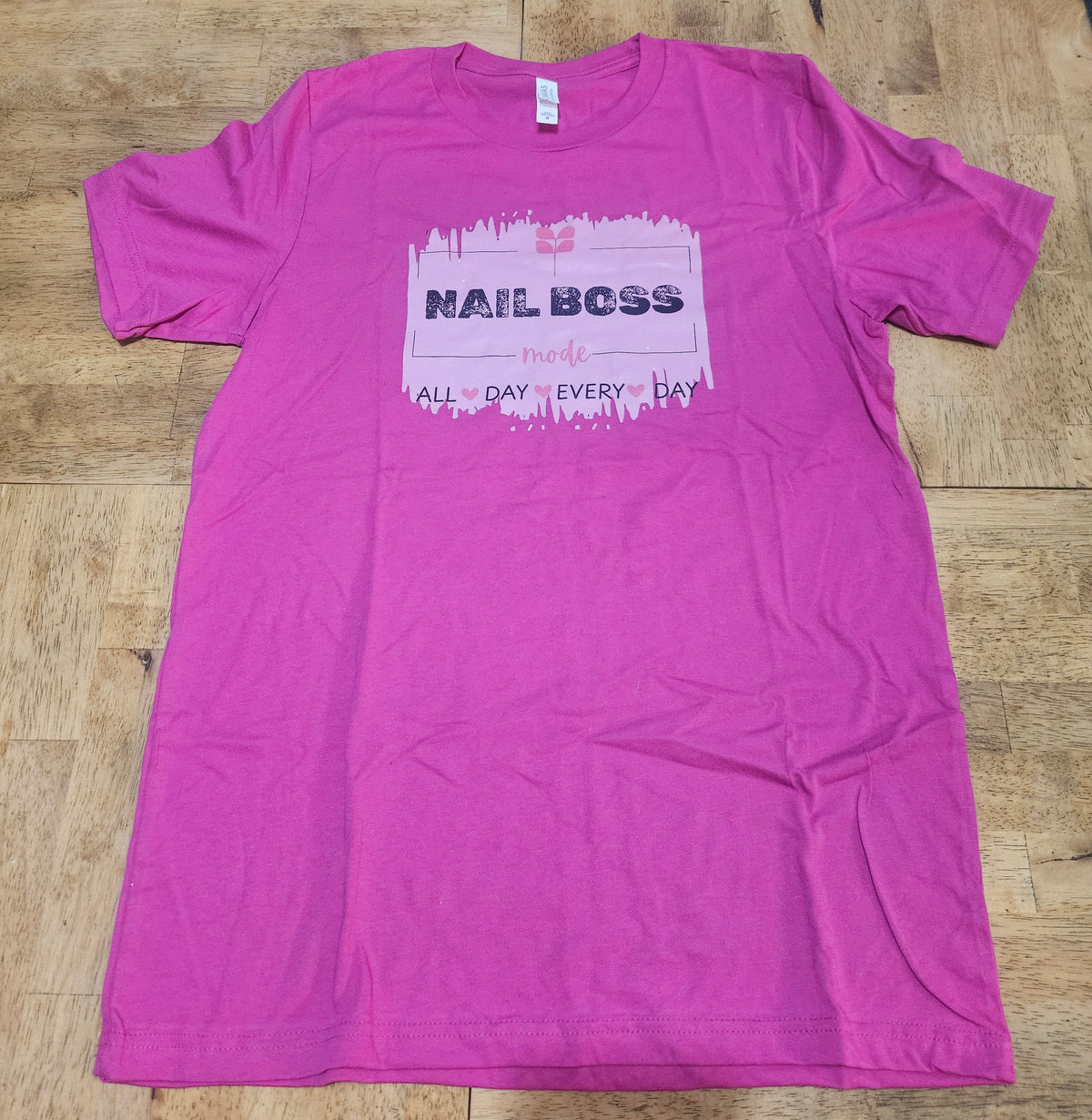 MEDIUM Bella Canvas - DTF Nail Boss logo