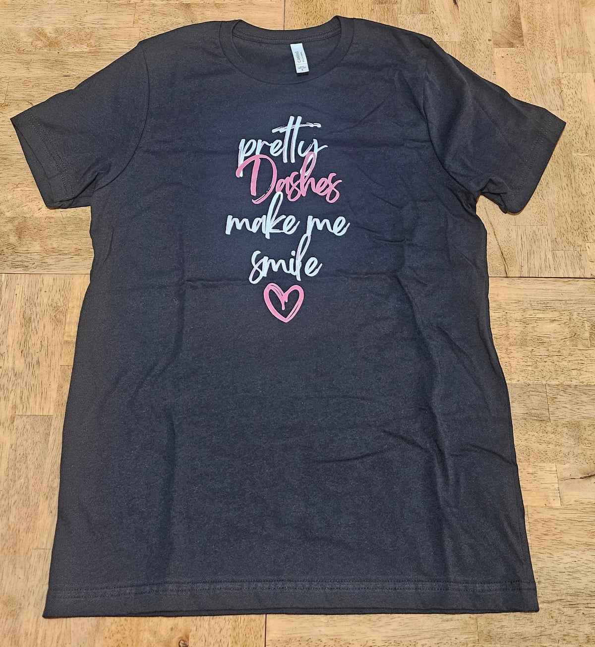 MEDIUM Bella Canvas - DTF Pretty Dashes Logo