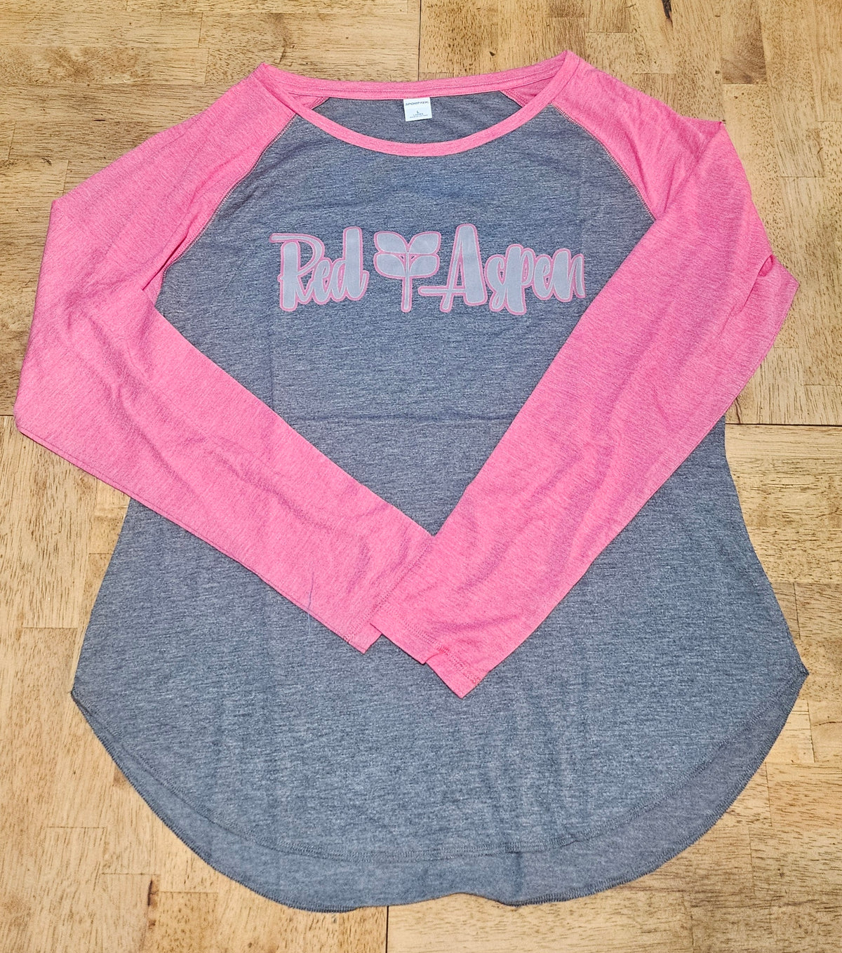 Ladies LARGE - SportTek Long Sleeve - DTF RA Logo