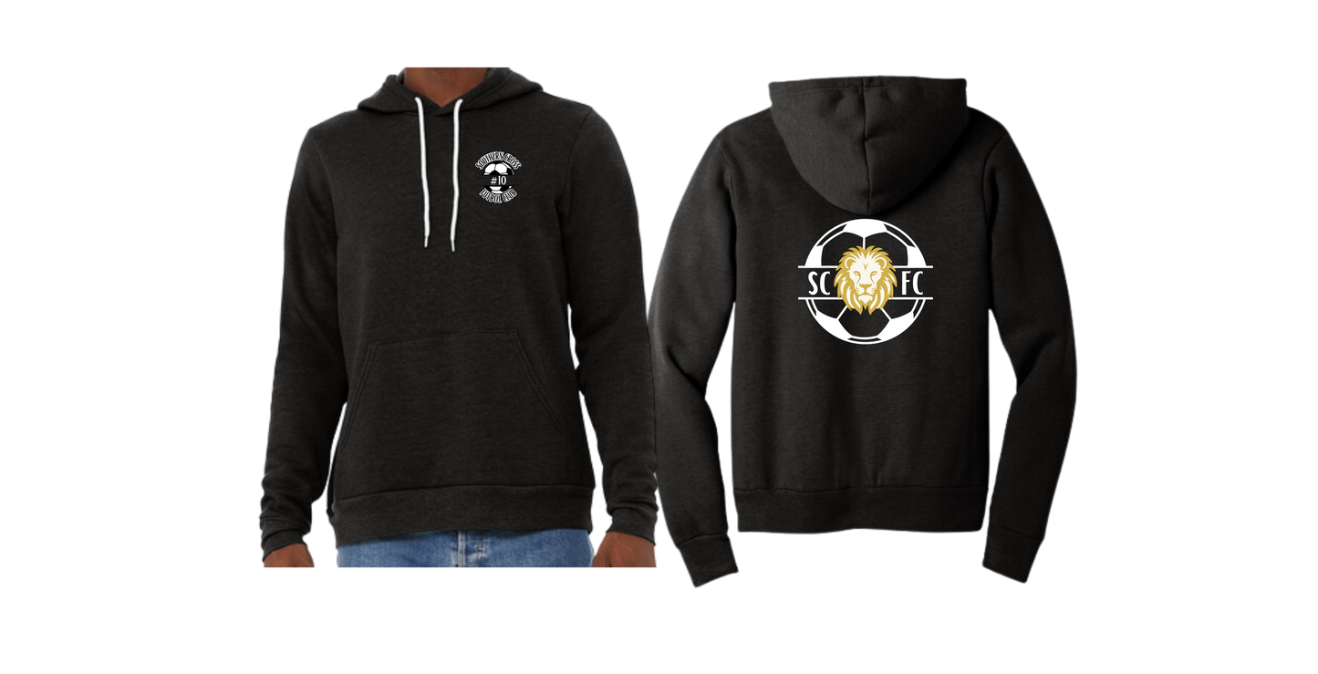 BC3719  BELLA+CANVAS® Unisex Sponge Fleece Pullover Hoodie LOGO #2