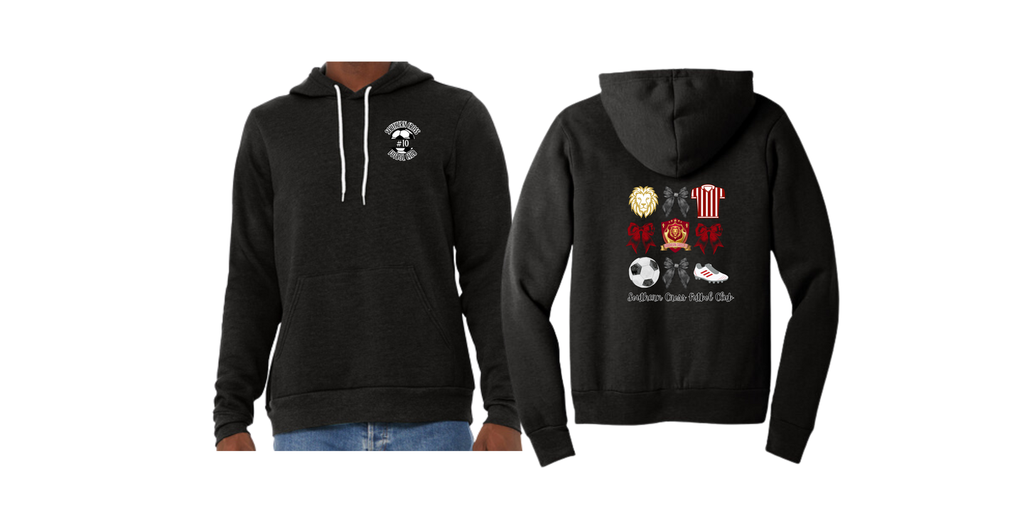BC3719  BELLA+CANVAS® Unisex Sponge Fleece Pullover Hoodie LOGO #3