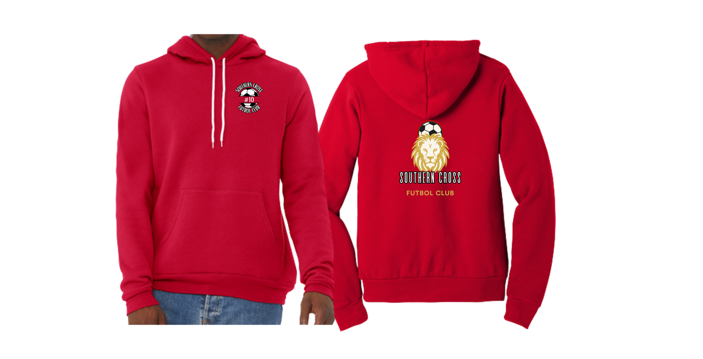 BC3719  BELLA+CANVAS® Unisex Sponge Fleece Pullover Hoodie LOGO #1