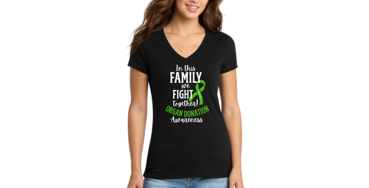 LPC330V  Port & Co™ Women's Tri-Blend V-Neck Tee