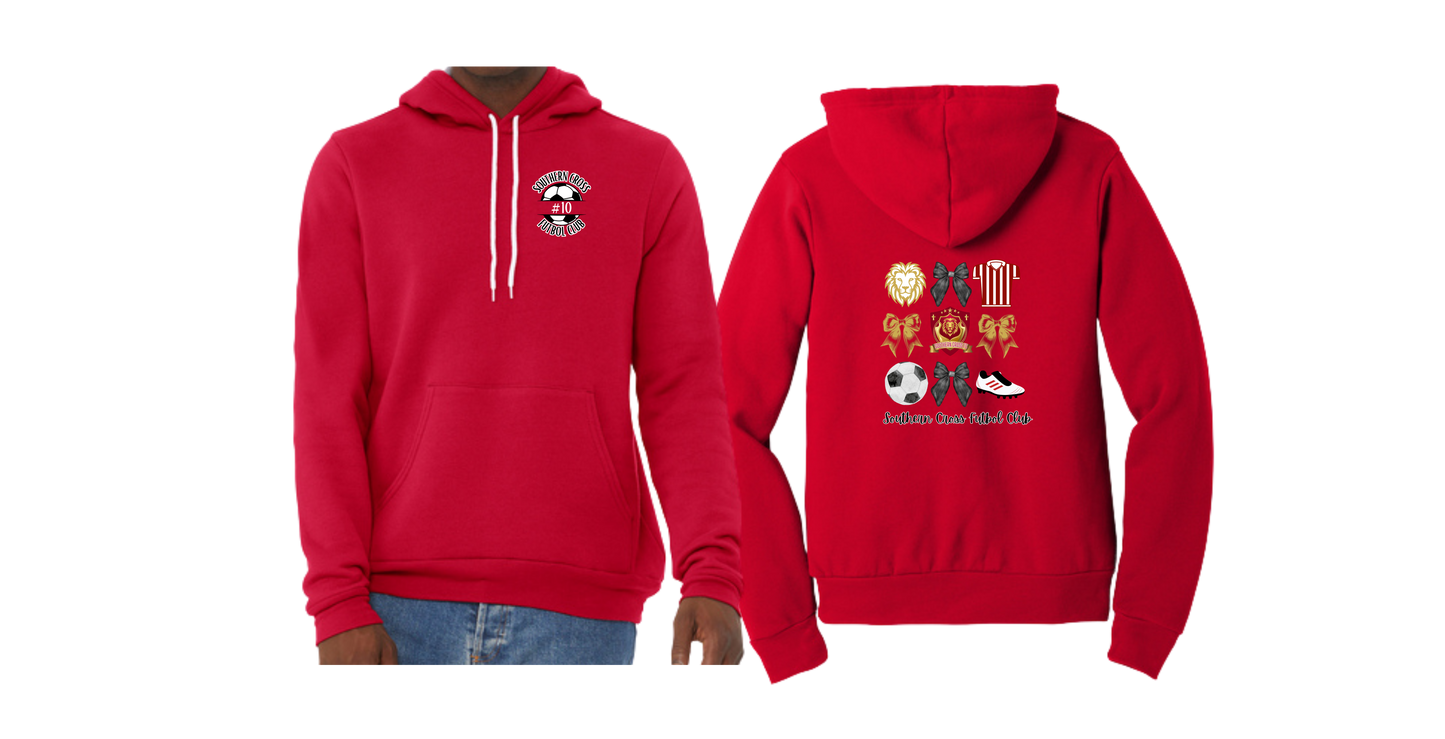 BC3719  BELLA+CANVAS® Unisex Sponge Fleece Pullover Hoodie LOGO #3