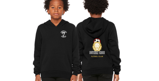 BC3719Y BELLA+CANVAS® YOUTH Sponge Fleece Pullover Hoodie LOGO #1