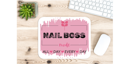 Red Aspen Mouse Pad - NAIL BOSS