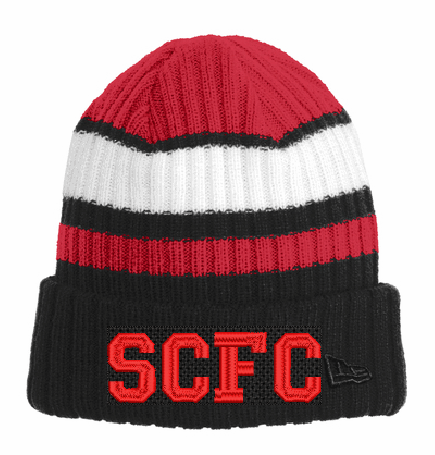 NE903  New Era® Ribbed Tailgate Beanie