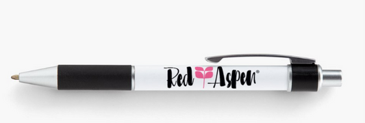 Red Aspen Ballpoint Ink Pen
