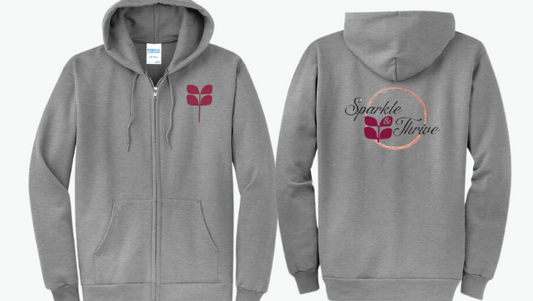 PC78ZH Port & Company® Core Fleece Full-Zip Hooded Sweatshirt